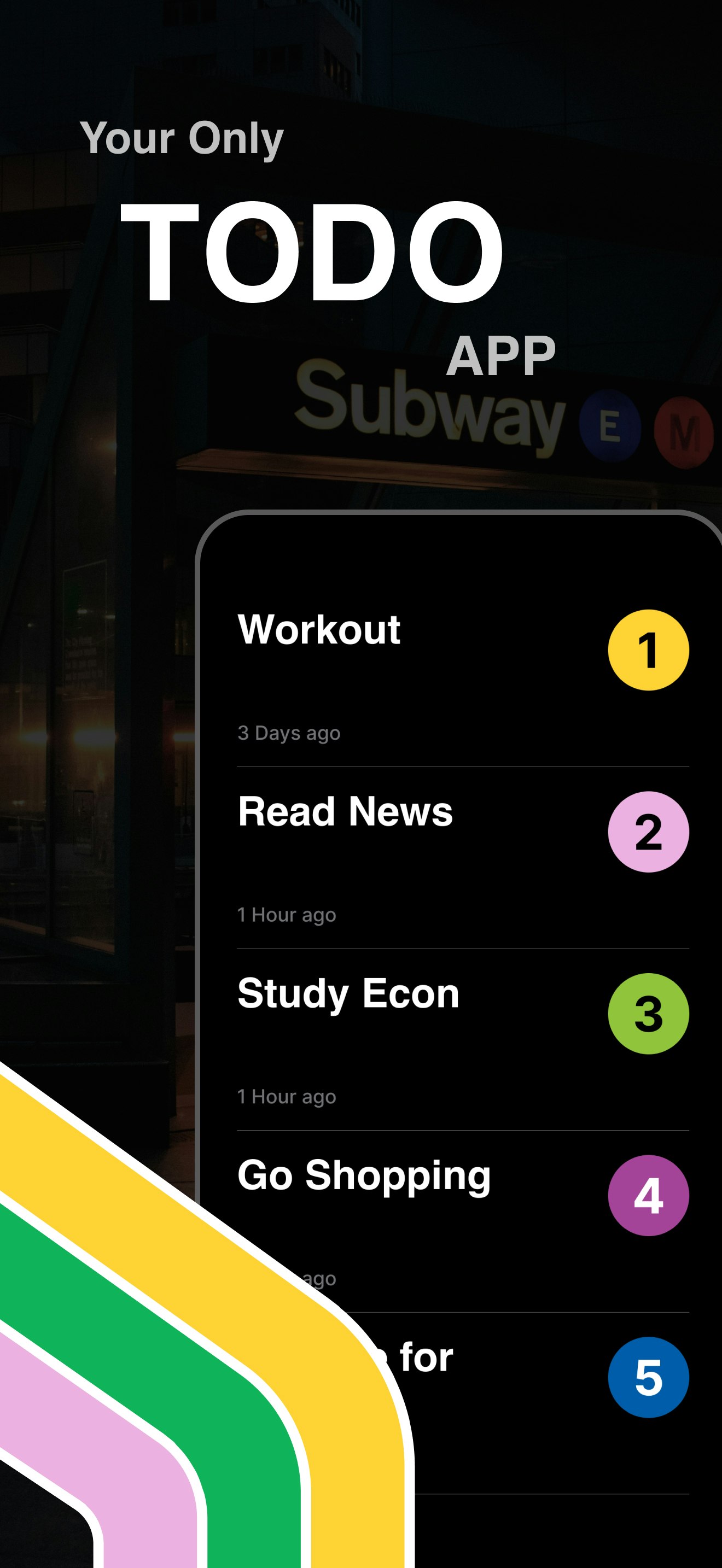 Todo List - NYC Subway gallery image