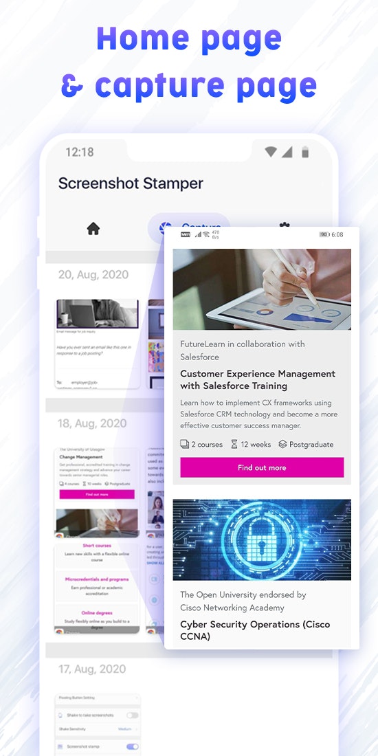 Screenshot stamper gallery image