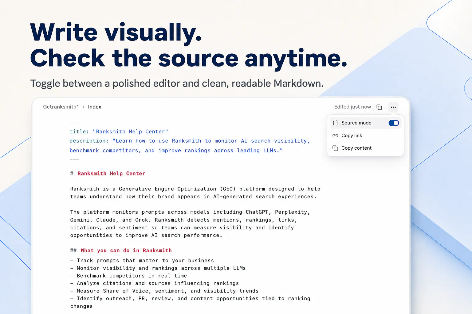 DocsAlot Visual Editor gallery image