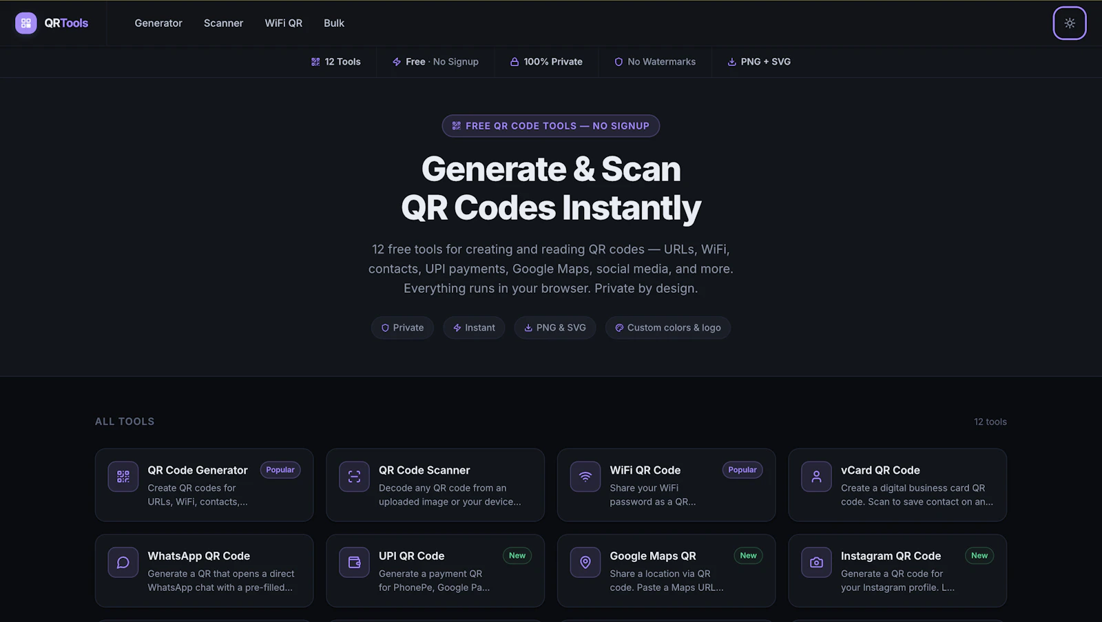 QR Tools by Renderlog screenshot 3
