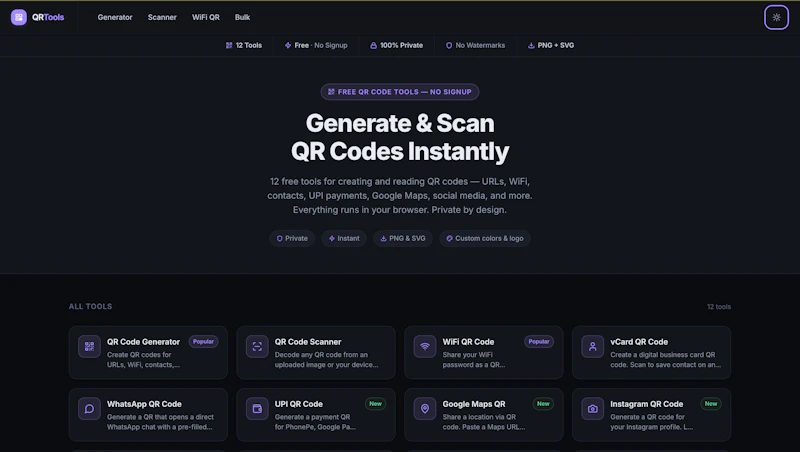 QR Tools by Renderlog screenshot 3