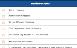 SEO Friendly Article Checklist media 2