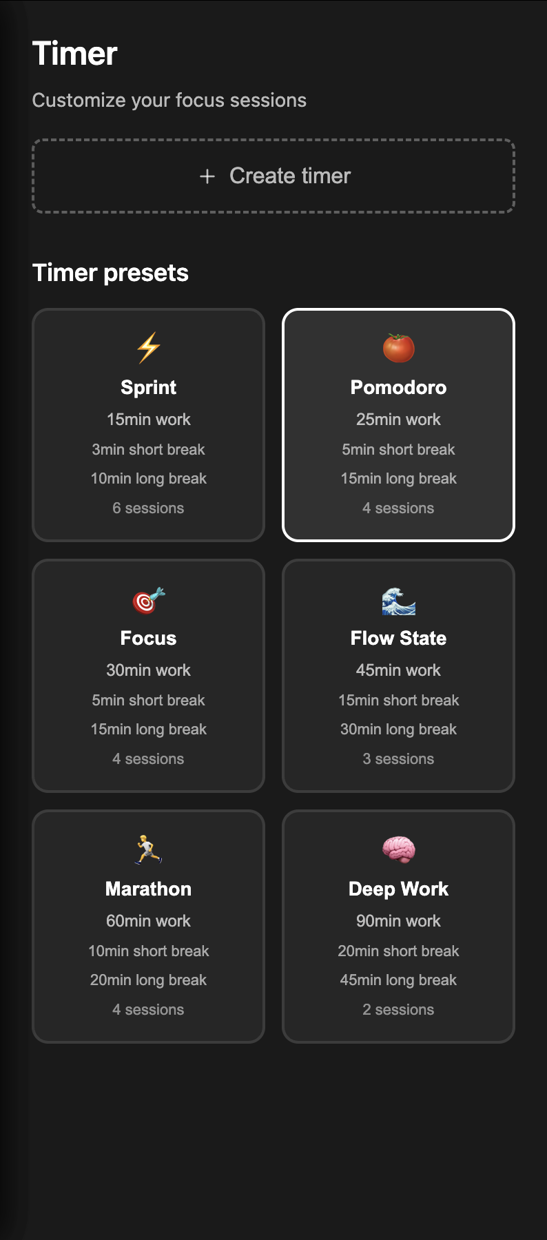 Superfocus - Screenshot 3 showing product features and functionality