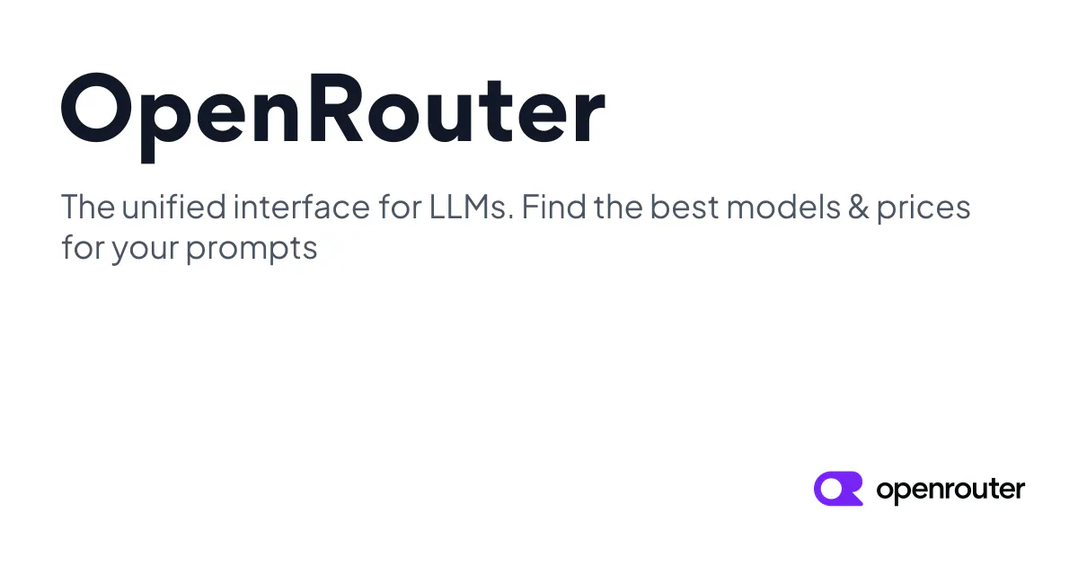 OpenRouter gallery image