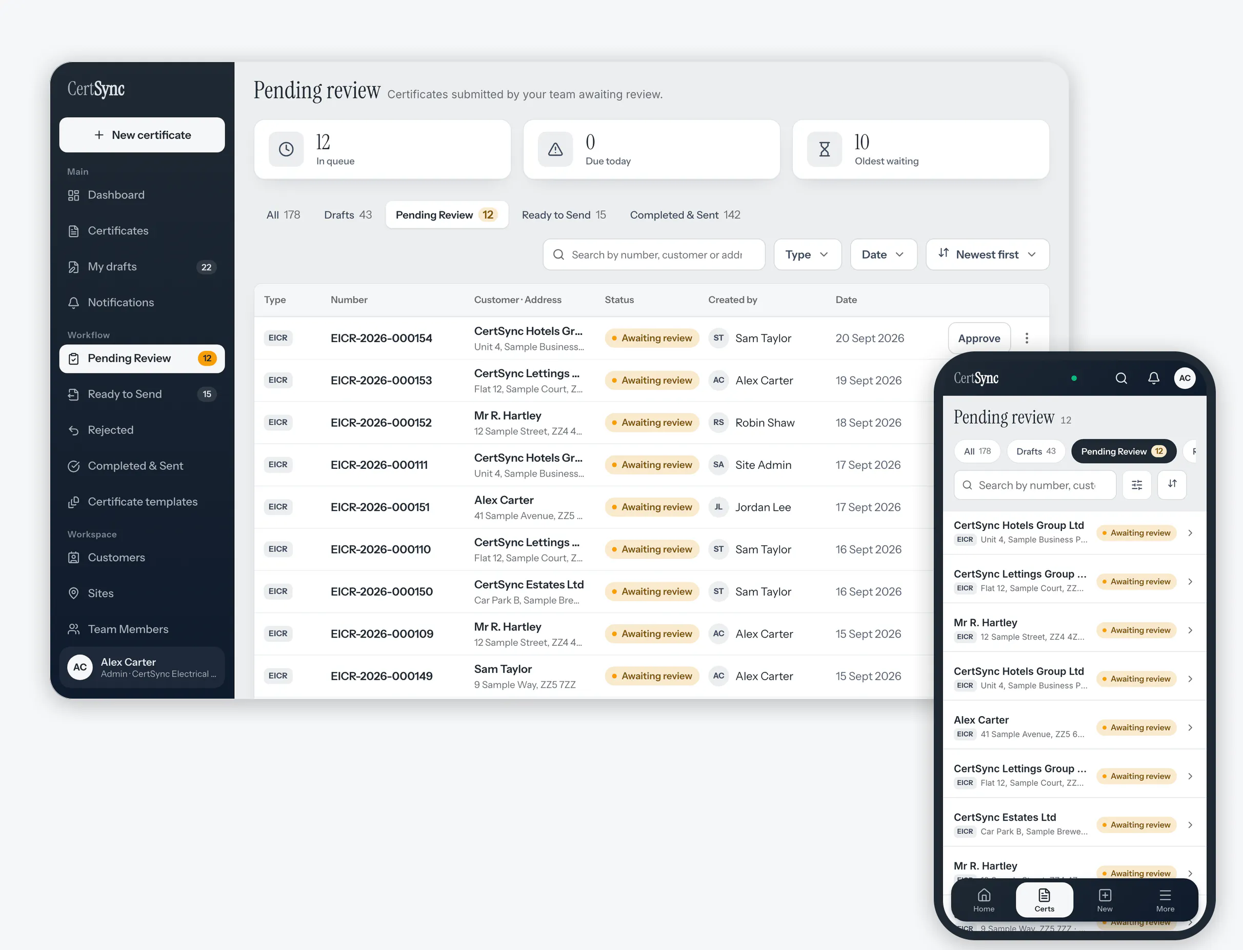 CertSync gallery image