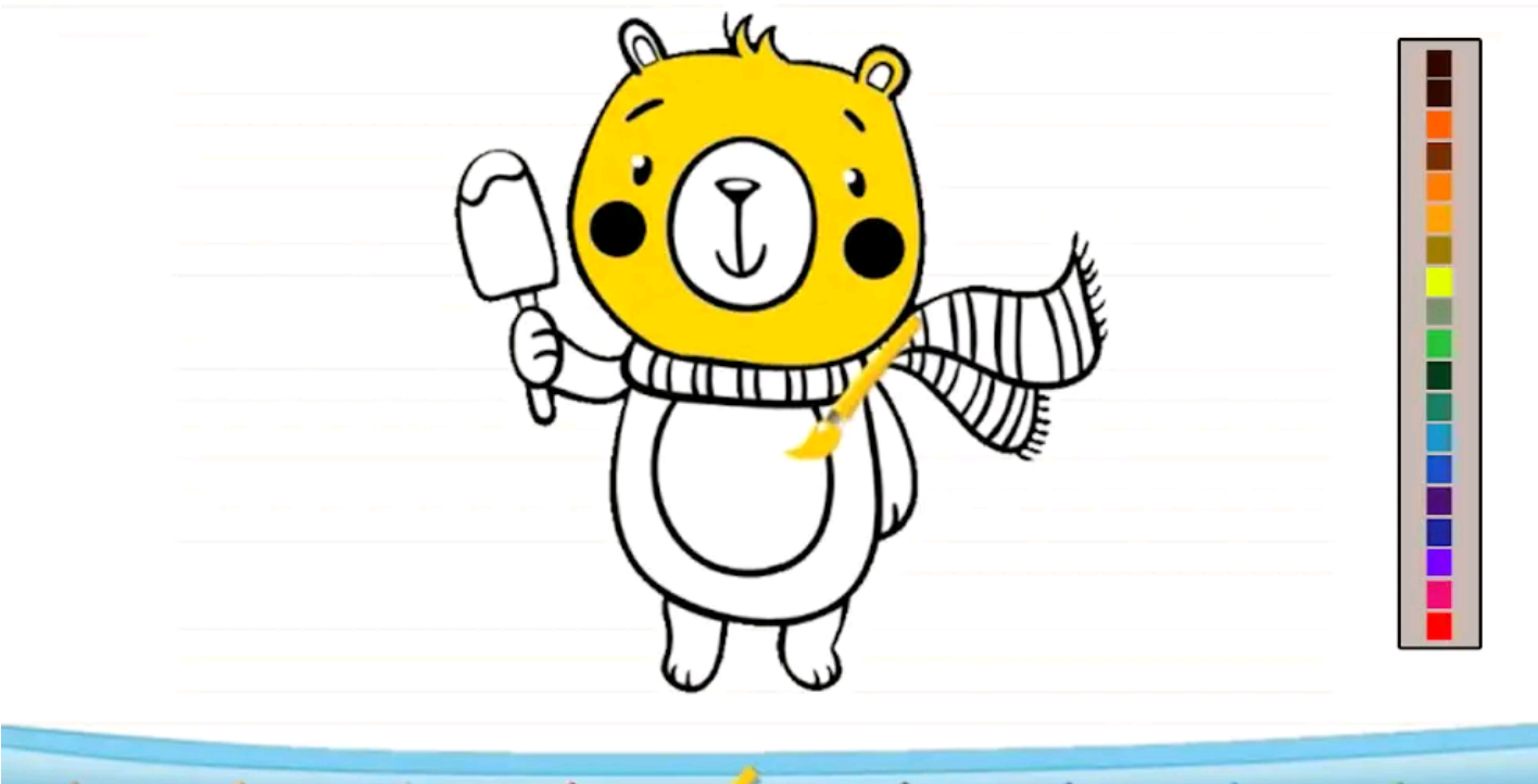 Paint Shapes-Using different colors gallery image