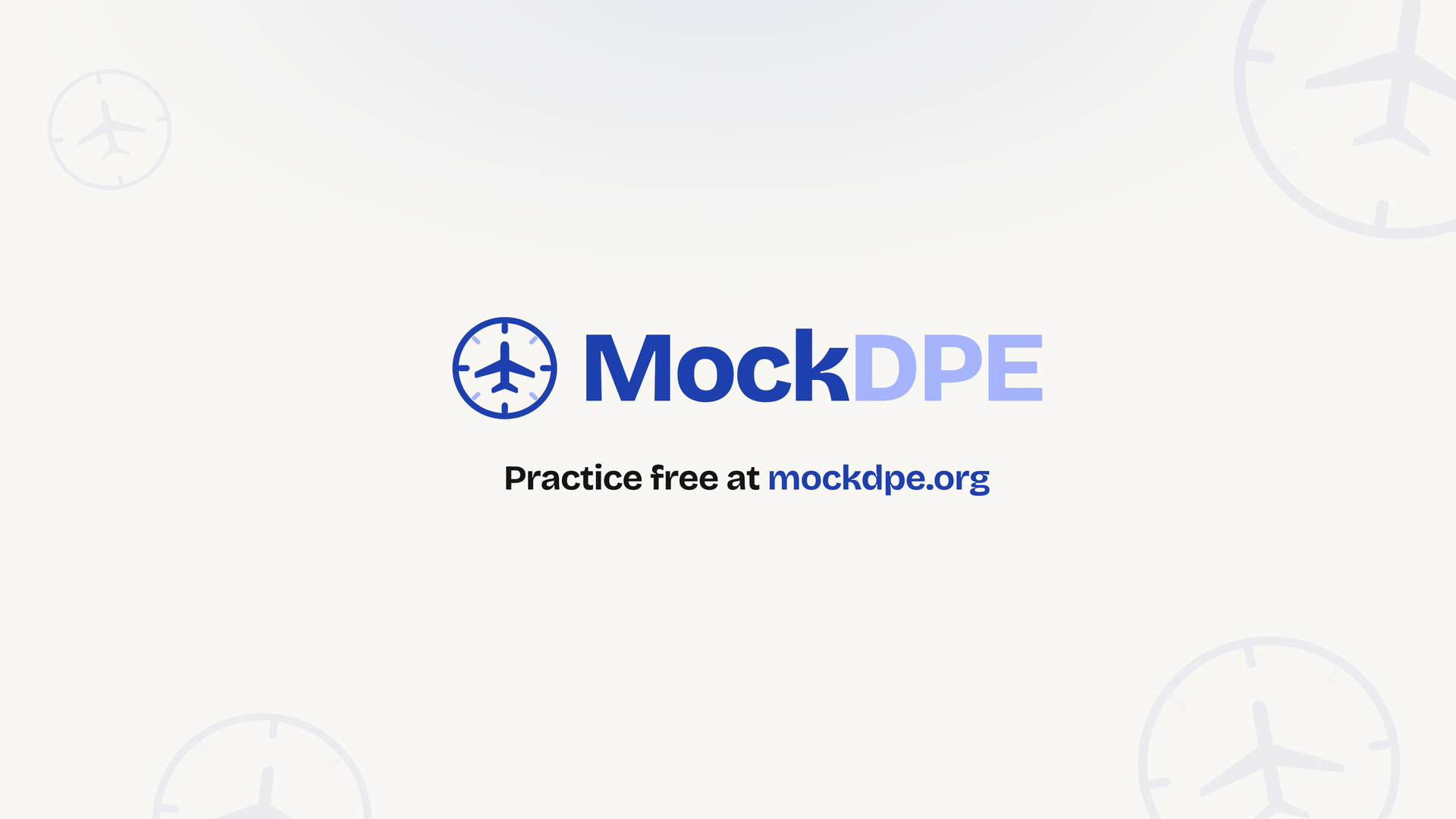 MockDPE: AI Built by Pilots, for Pilots gallery image