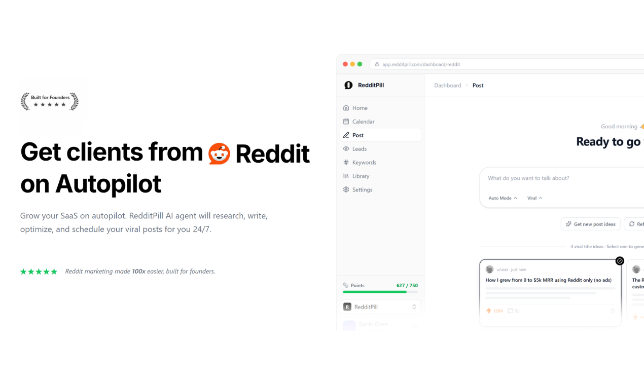 RedditPill gallery image
