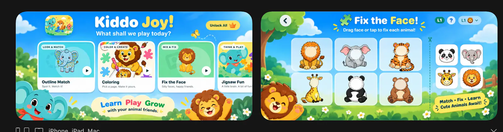 KiddoJoy: Kids Learning Games screenshot 2