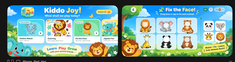 KiddoJoy: Kids Learning Games screenshot 2