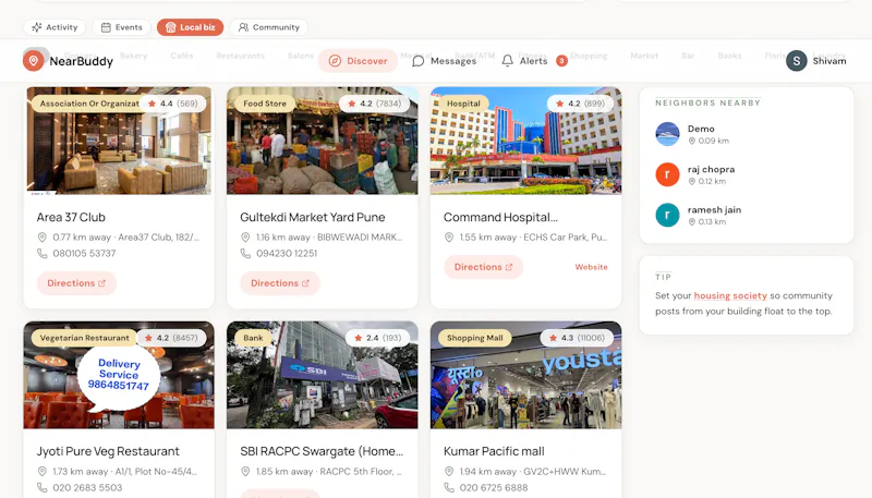 NearBuddy screenshot 2