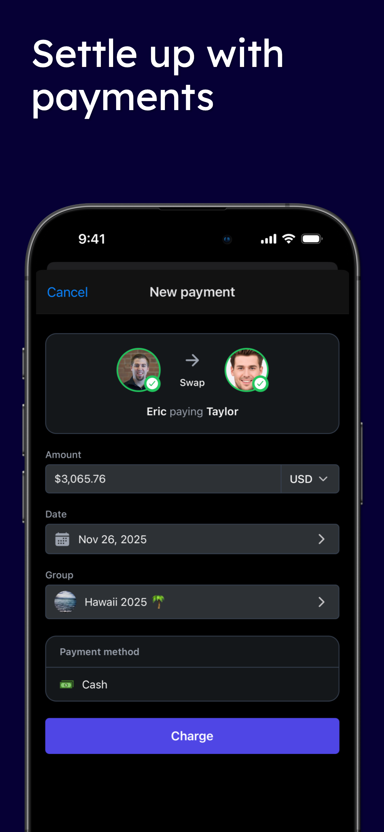 SplitMyExpenses on iOS & Android gallery image