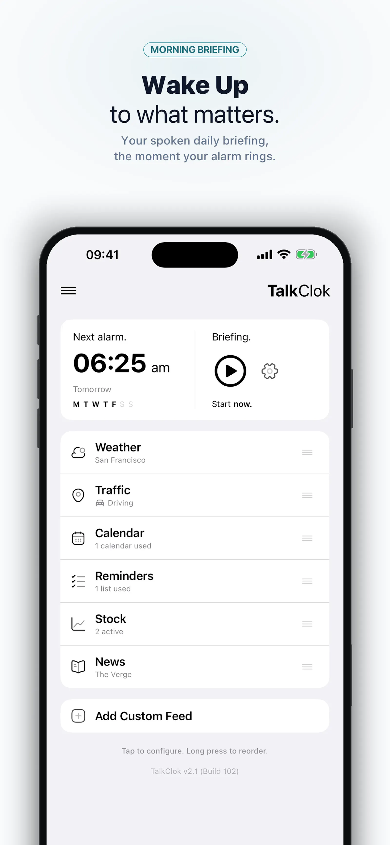 TalkClok screenshot 1