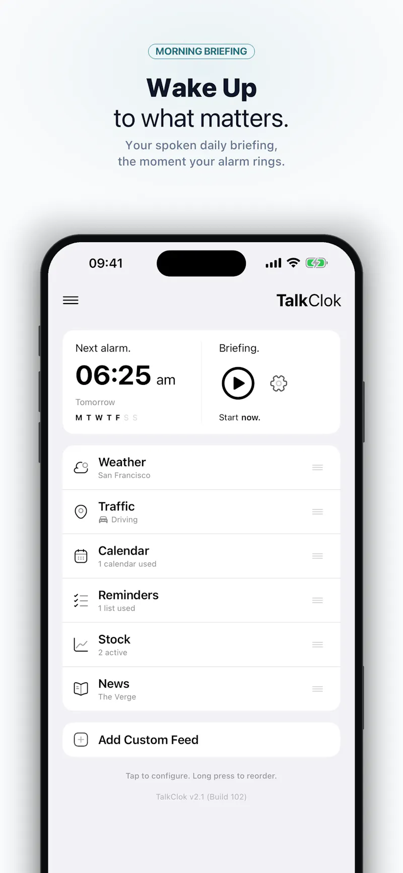TalkClok screenshot 1
