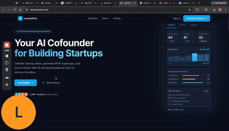 LaunchPilot screenshot 1 (video preview)