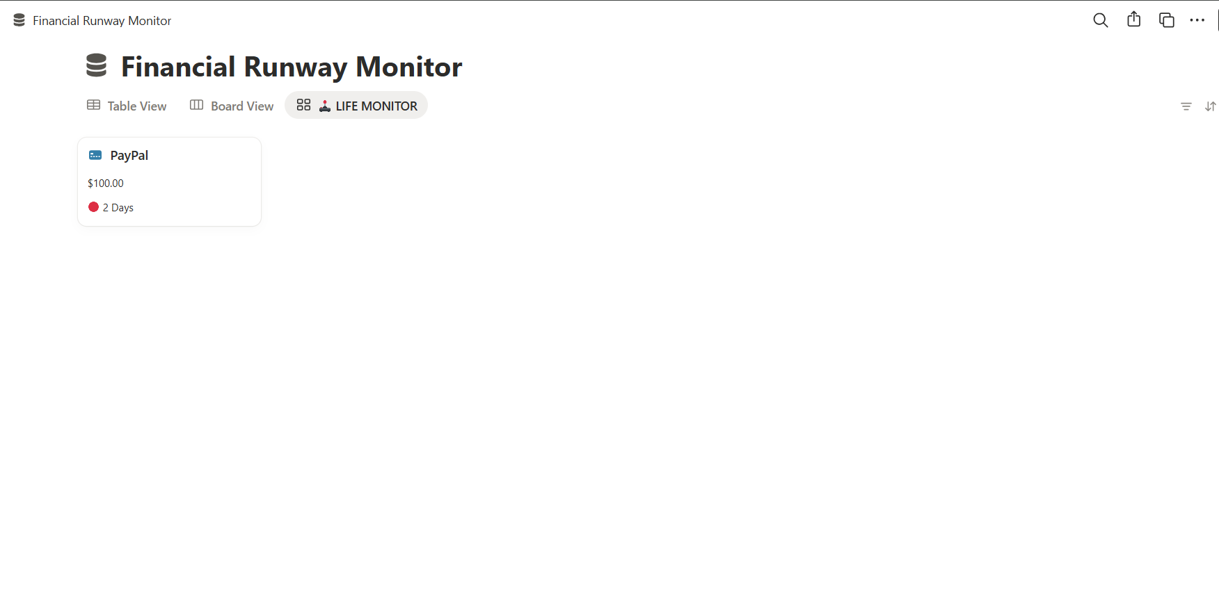 Mission Control: Survival Dashboard gallery image