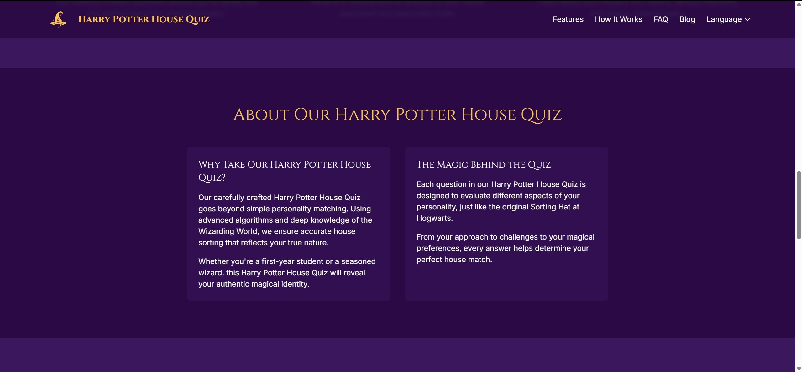 Harry Potter House Quiz gallery image