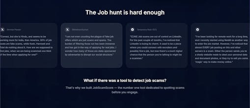 JobScamScore gallery image