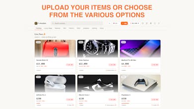 % Percent Auction β Win Luxury Products gallery image