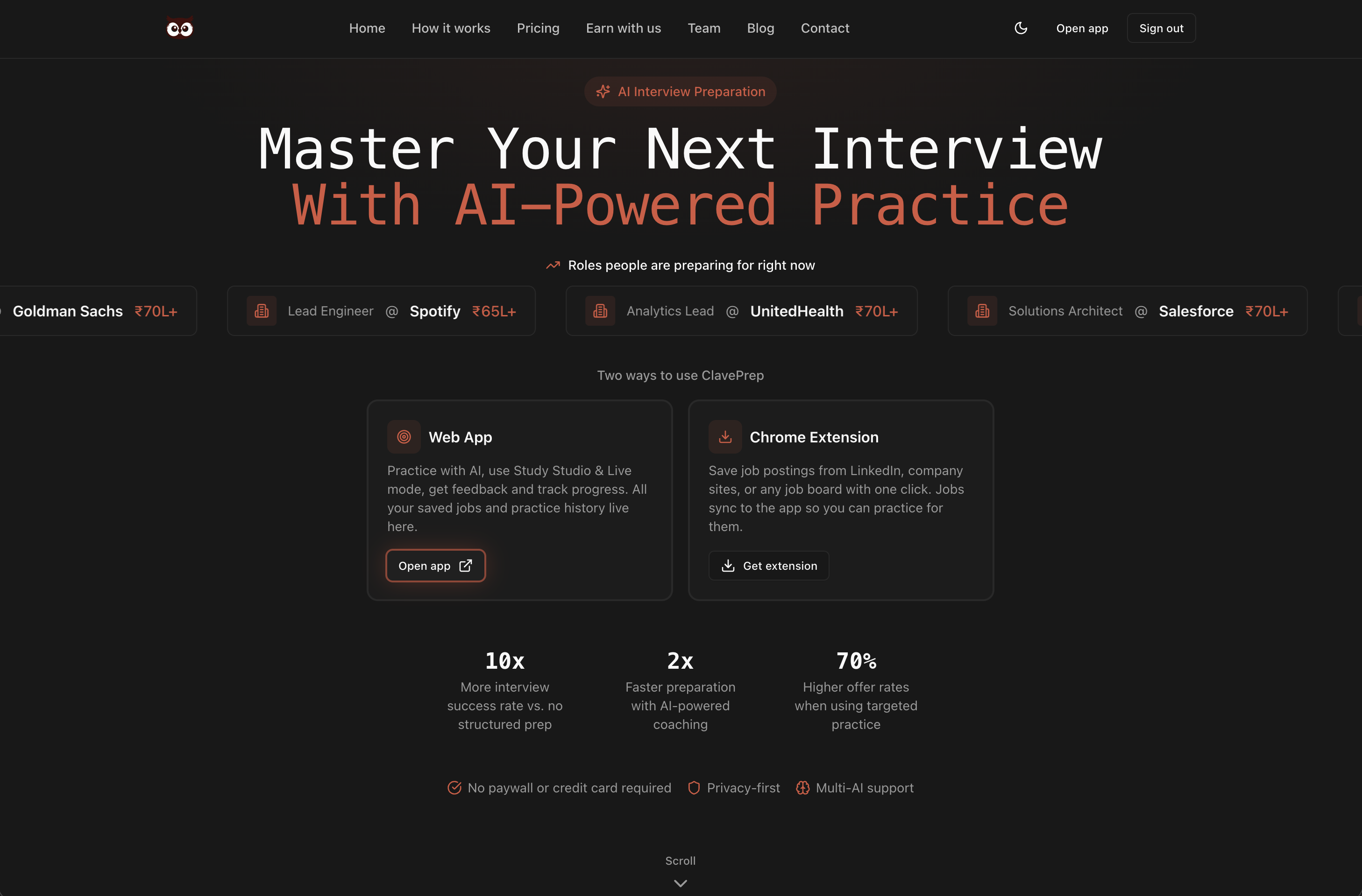 ClavePrep - Screenshot 2 showing product features and functionality