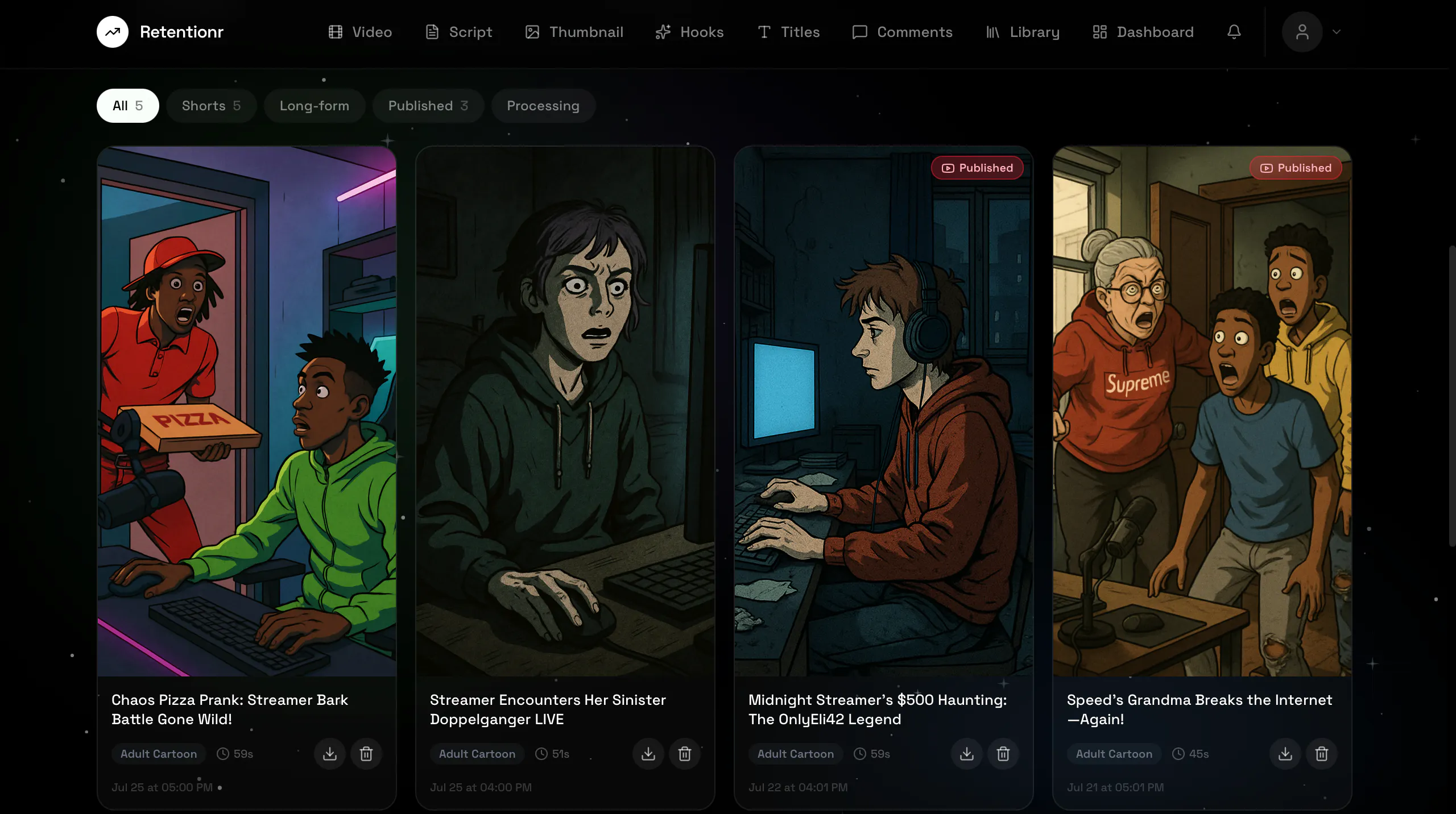 Retentionr gallery image