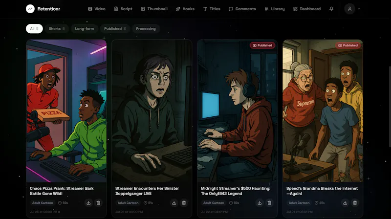 Retentionr screenshot 3