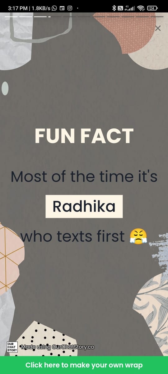 WhatsApp Wrapped by OurChatStory.co gallery image