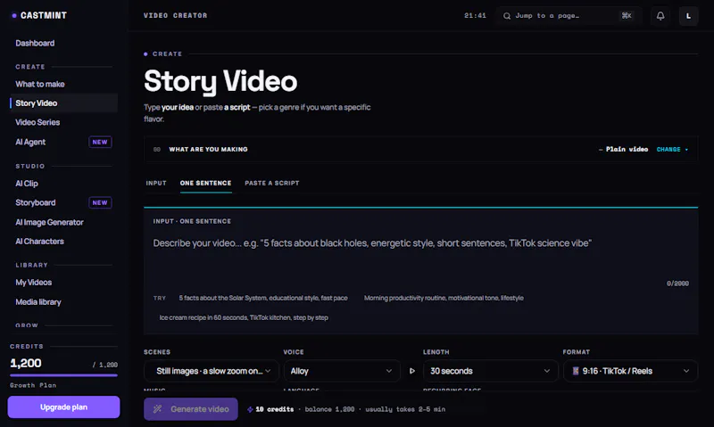 Castmint screenshot 5