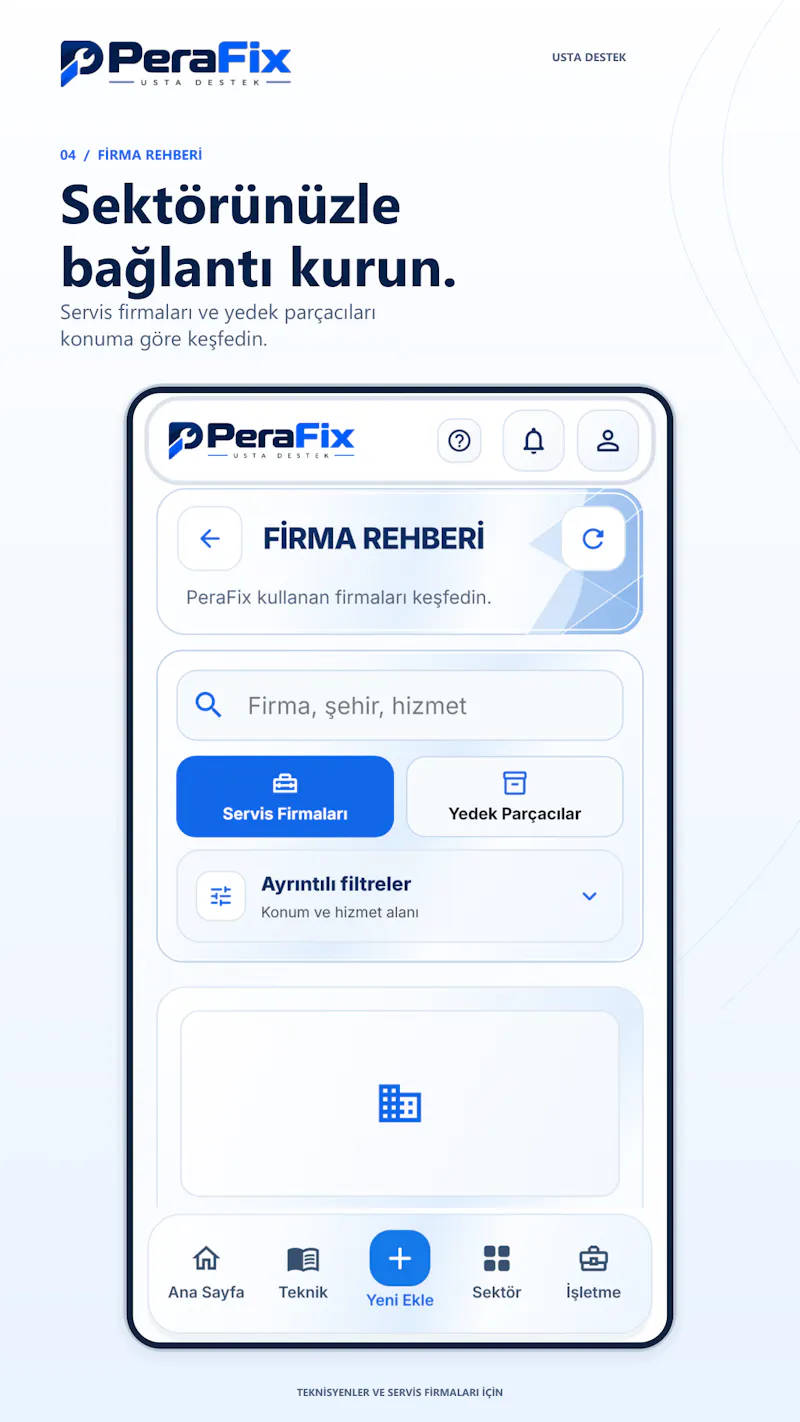 PeraFix Usta Destek screenshot 4