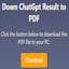 chatGpt to pdf of chrome plugin