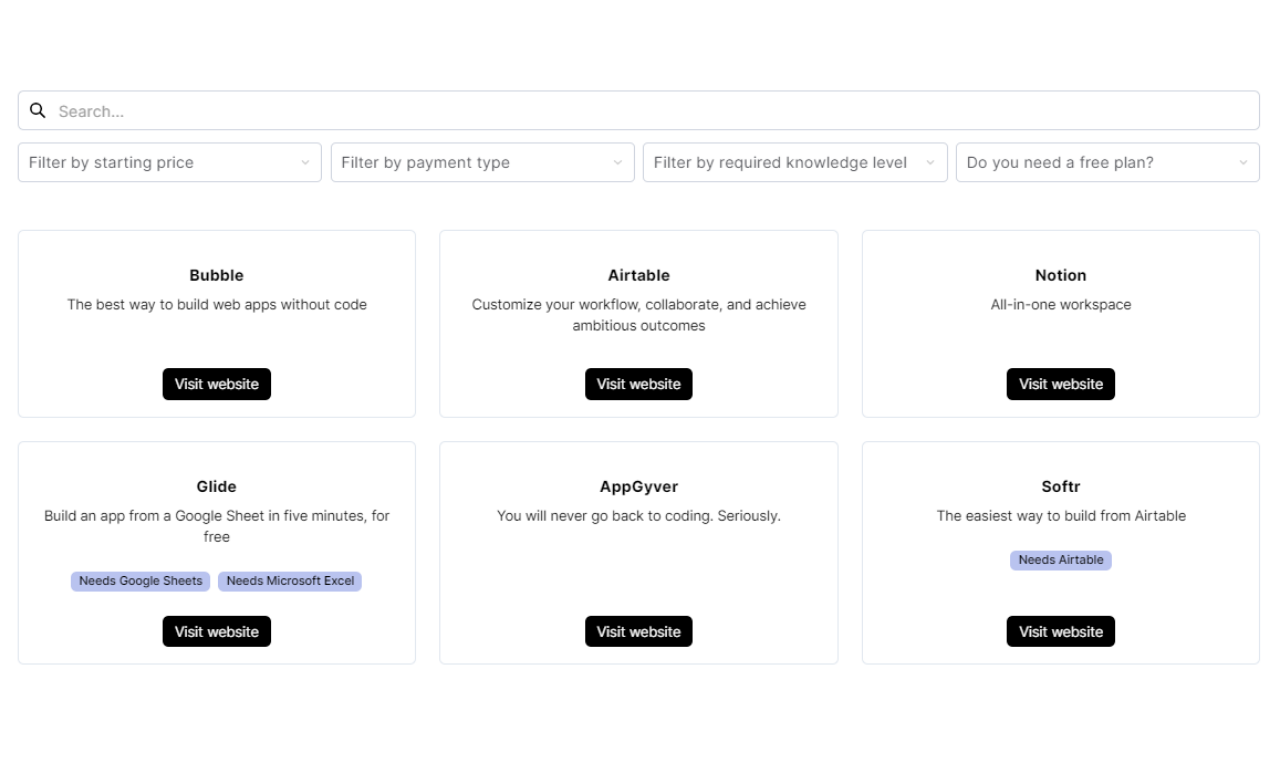 NoCode 101 gallery image