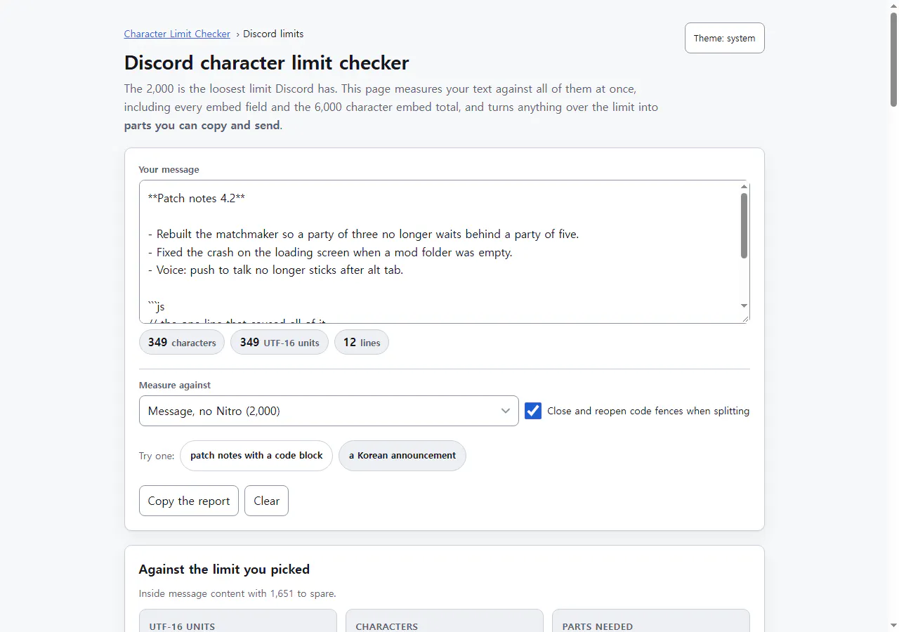 Character Limit Checker gallery image