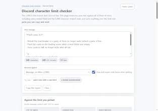Character Limit Checker gallery image