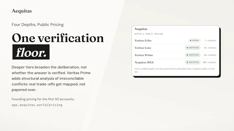 Aequitas AI screenshot 3