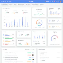 Vuesax - Vuejs HTML Admin Template gallery image
