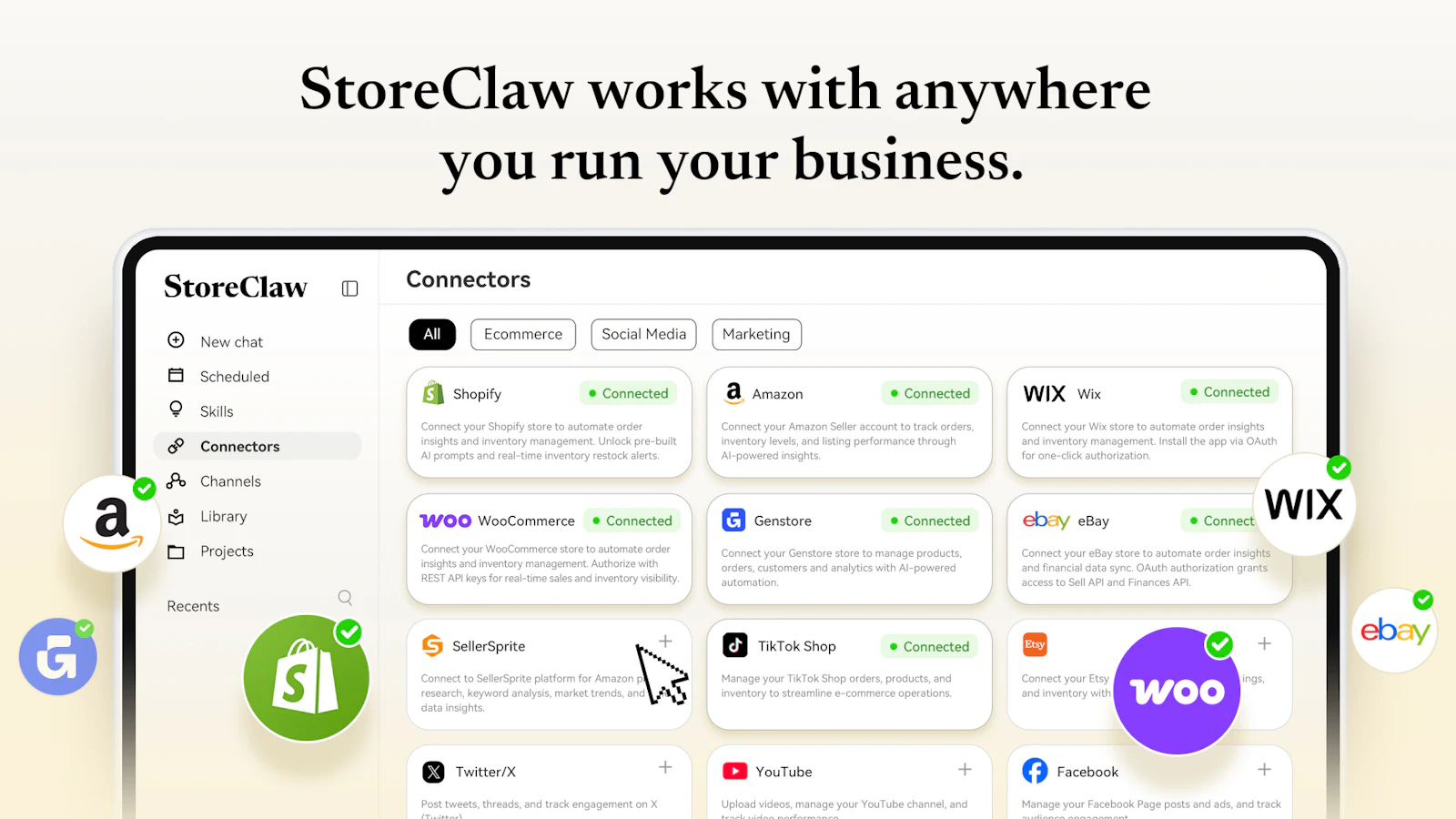 StoreClaw screenshot 2