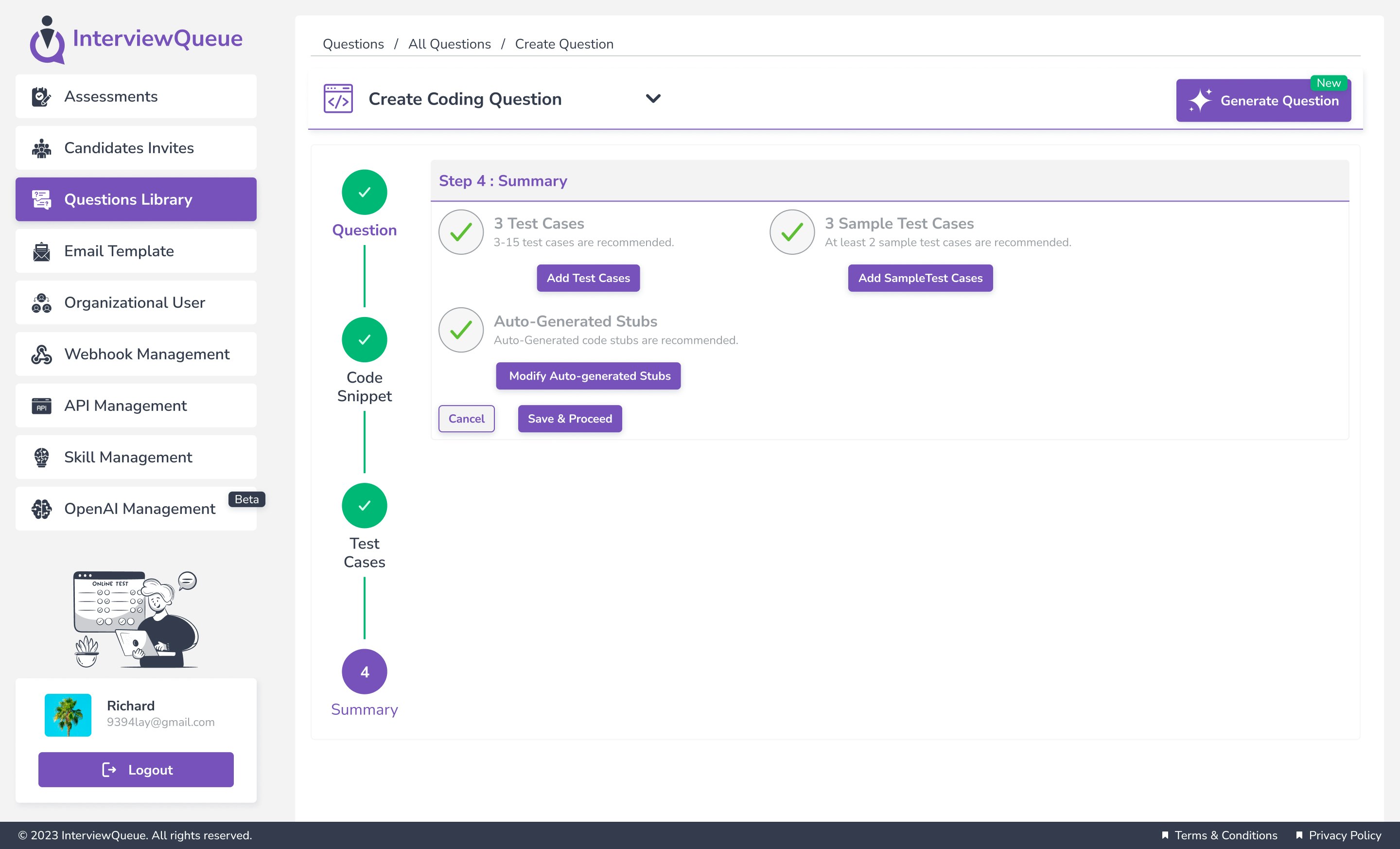 InterviewQueue - InterviewQueue: piattaforma di valutazione di nuova generazione media 6