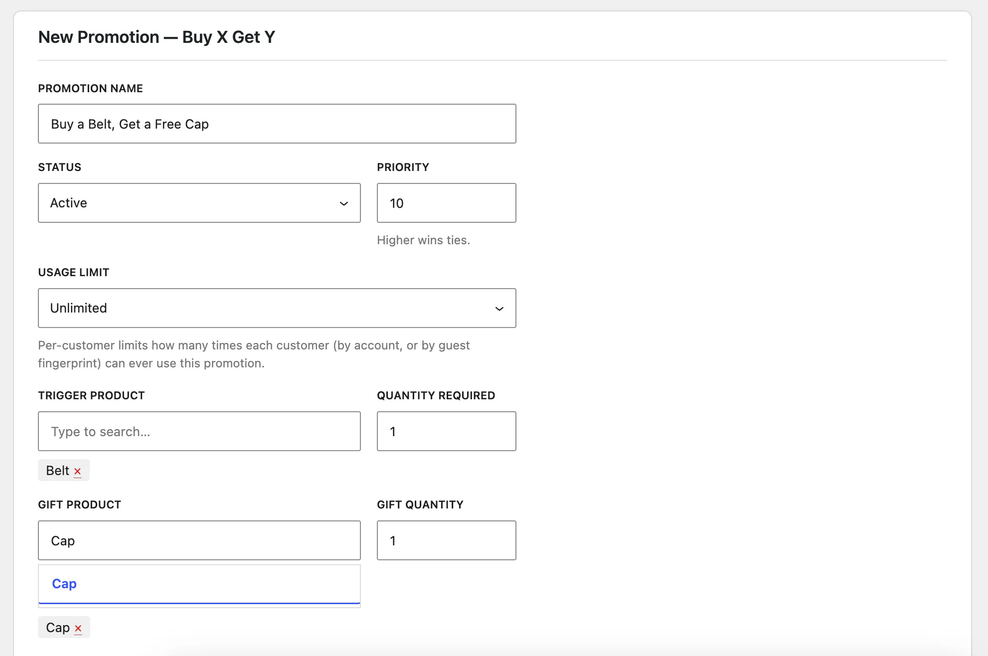 Conditional Offers for WooCommerce gallery image
