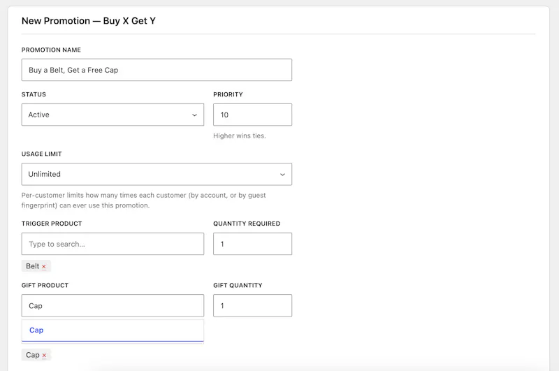 Conditional Offers for WooCommerce screenshot 3