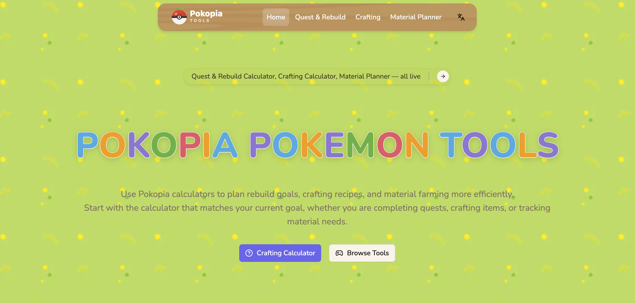 Pokopia Pokemon Tools gallery image