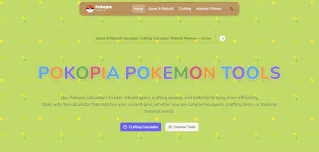 Pokopia Pokemon Tools gallery image