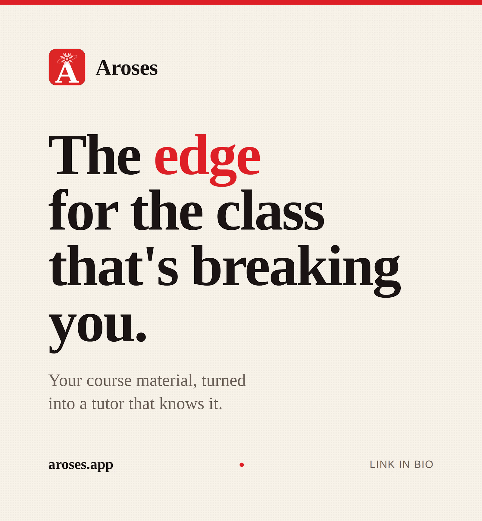 Aroses- Built for classes that break you screenshot 1