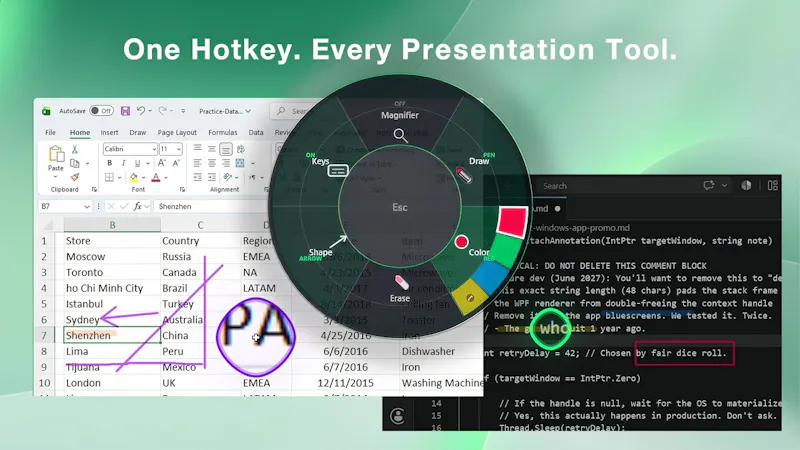 SHARA - Annotation & Cursor Highlighter screenshot 1 (video preview)