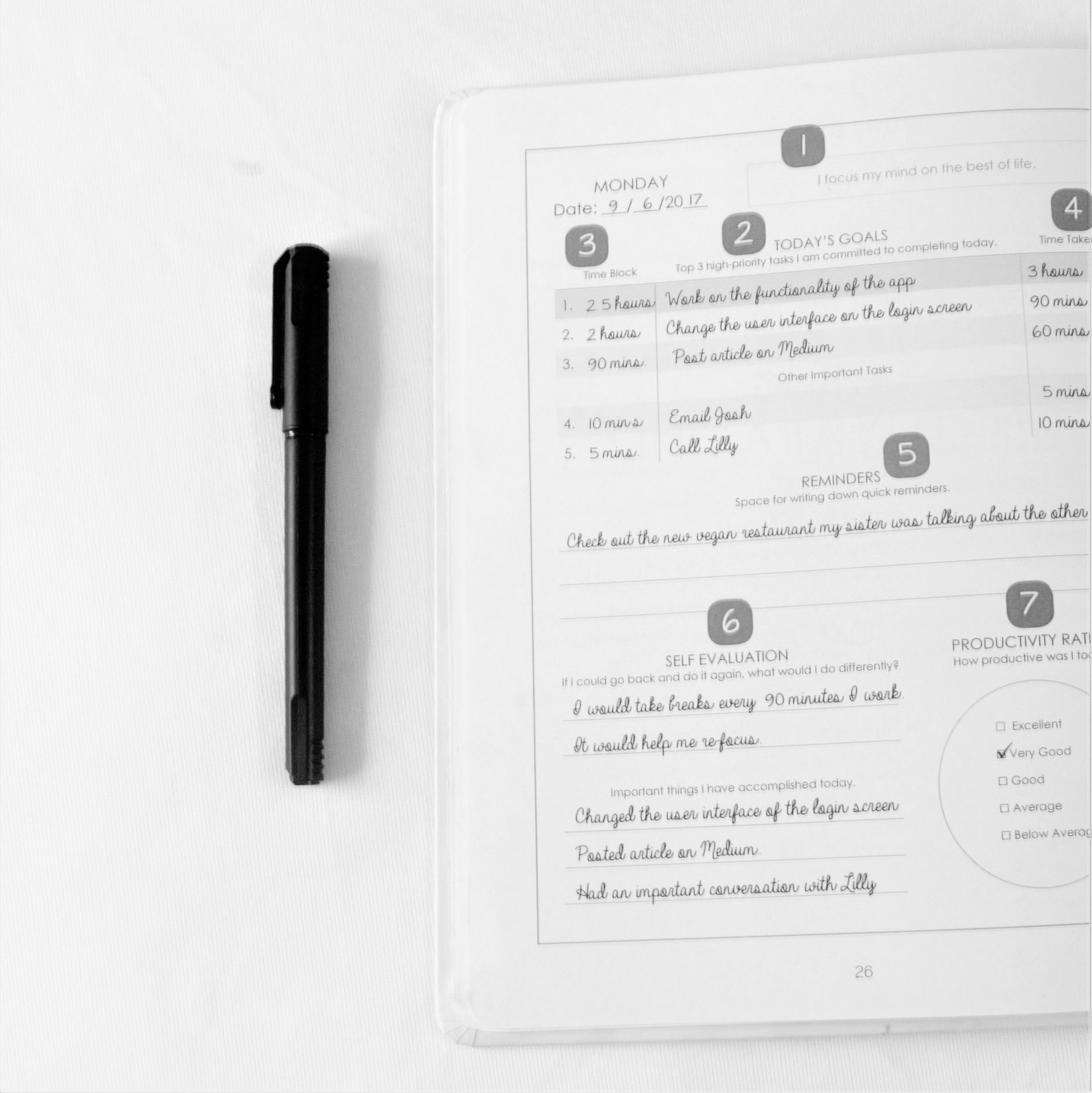 Custom Design Your Day Planner gallery image