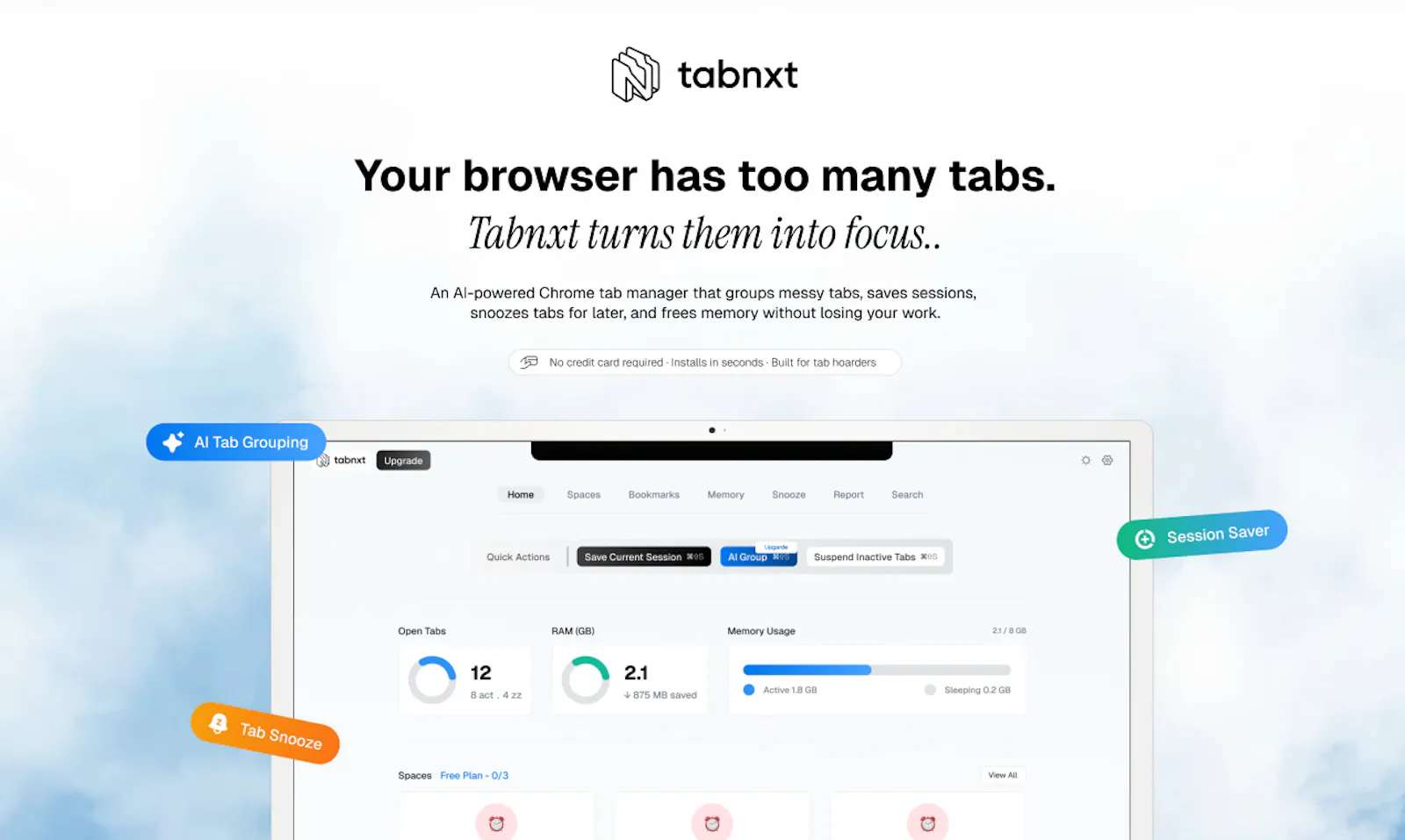 Tabnxt screenshot 1