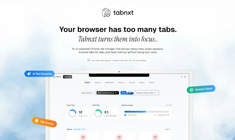 Tabnxt screenshot 1
