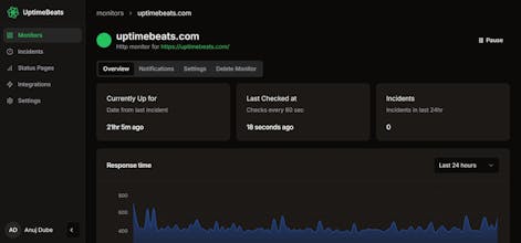 UptimeBeats gallery image