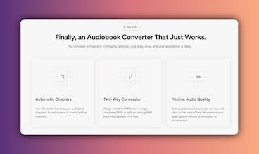 Audiobook Converter gallery image