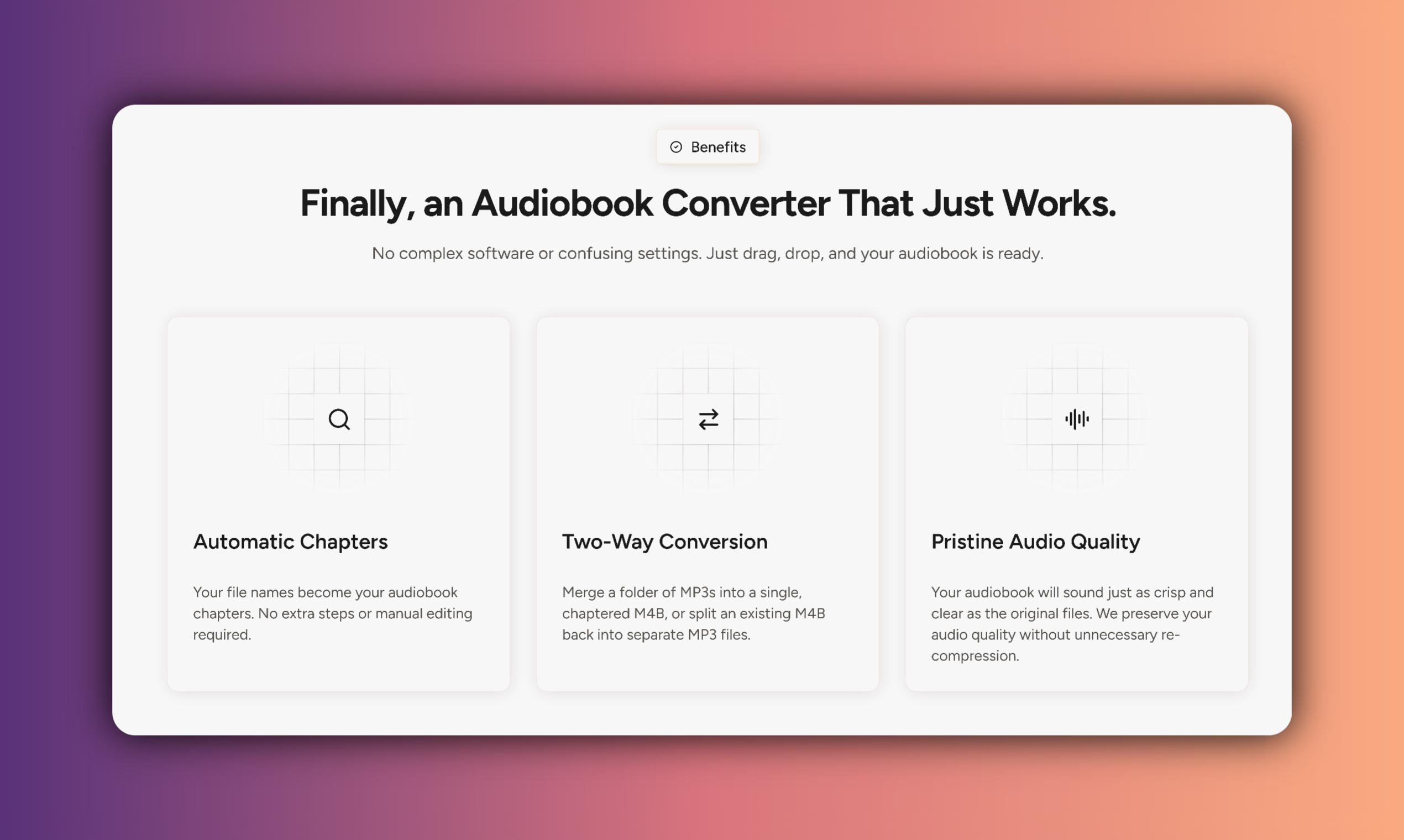 Convertitore audiolibro - Il modo semplice per unire gli MP3 in un M4b capitolare media 3
