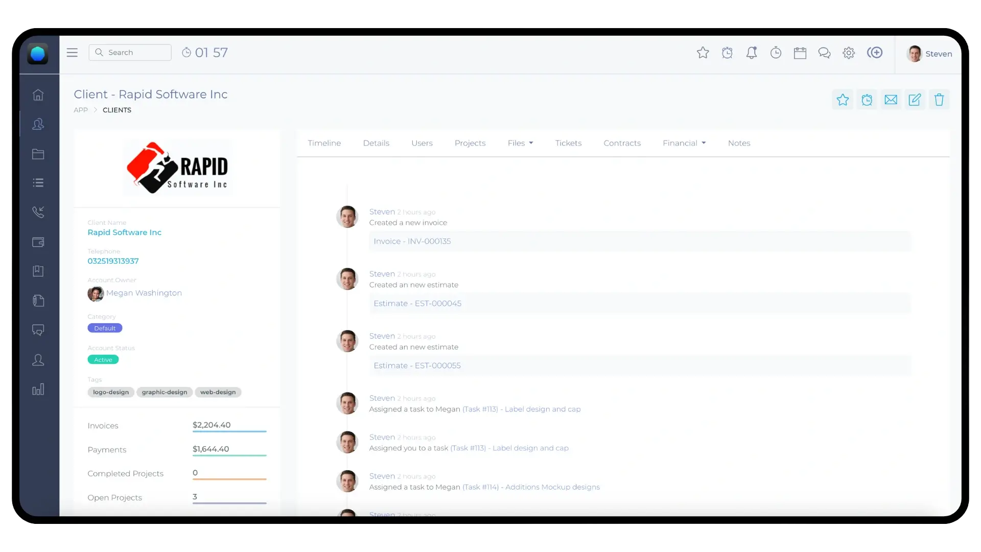 Baseqore - The All-In-One App to Manage Clients, Projects & Payments media 4